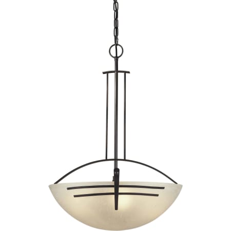 A large image of the Forte Lighting 2231-04 Antique Bronze