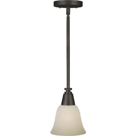 A large image of the Forte Lighting 2266-01 Antique Bronze