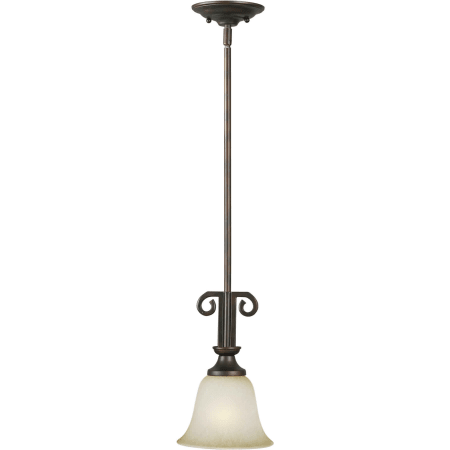 A large image of the Forte Lighting 2303-01 Antique Bronze
