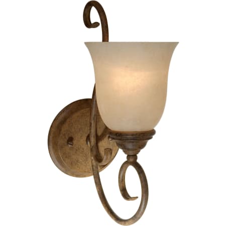 A large image of the Forte Lighting 2391-01 Chestnut