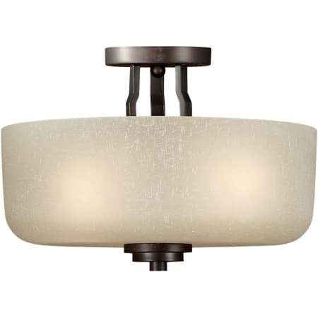 A large image of the Forte Lighting 2402-03 Antique Bronze