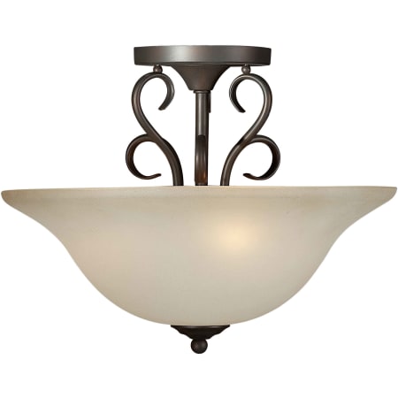 A large image of the Forte Lighting 2421-03 Antique Bronze