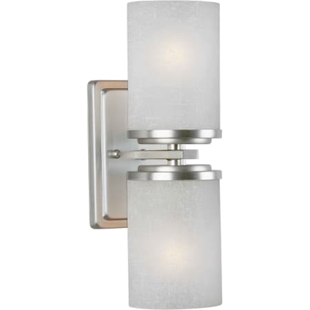 A large image of the Forte Lighting 2424-02 Brushed Nickel