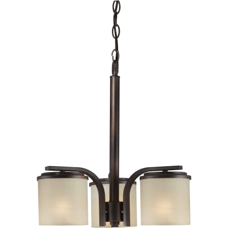 A large image of the Forte Lighting 2424-03 Antique Bronze