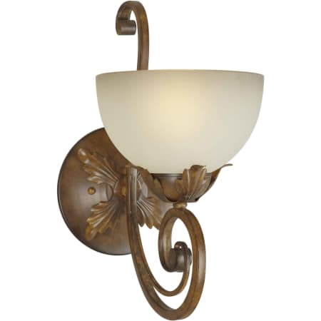 A large image of the Forte Lighting 2478-01 Rustic Sienna