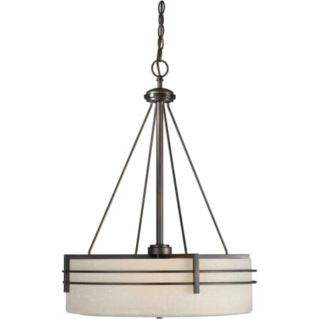 A large image of the Forte Lighting 2489-04 Antique Bronze