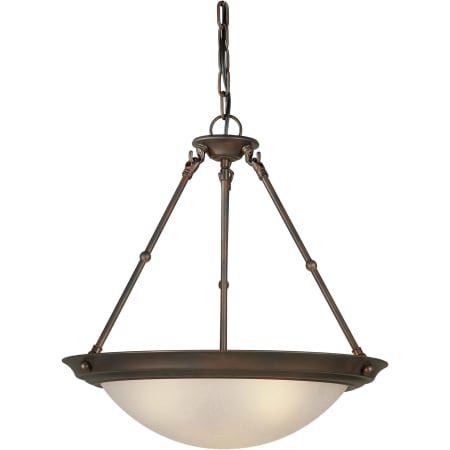 A large image of the Forte Lighting 2516-03 Antique Bronze