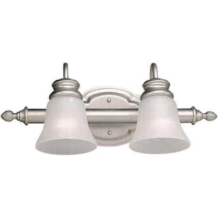 A large image of the Forte Lighting 5018-02 Brushed Nickel