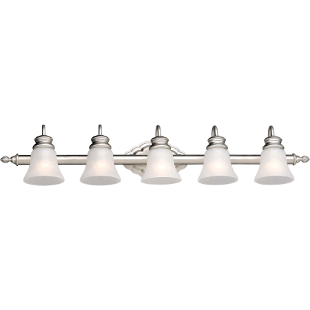 A large image of the Forte Lighting 5018-05 Brushed Nickel