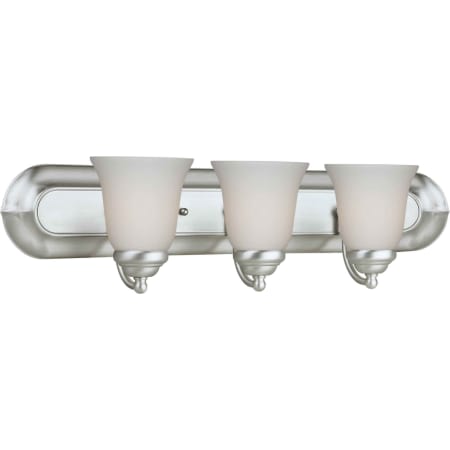 A large image of the Forte Lighting 5052-03 Brushed Nickel