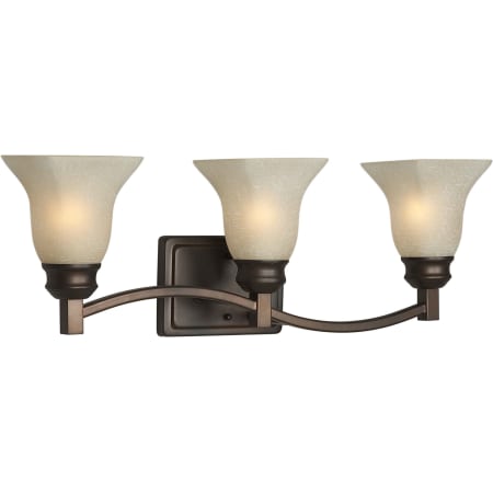 A large image of the Forte Lighting 5067-03 Antique Bronze