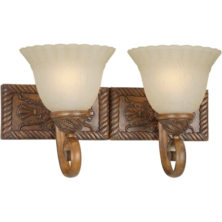 A large image of the Forte Lighting 5082-02 Rustic Sienna