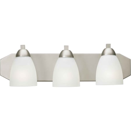 A large image of the Forte Lighting 5102-03 Brushed Nickel