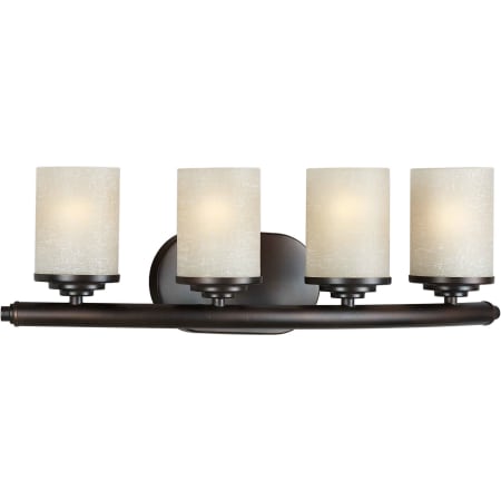 A large image of the Forte Lighting 5105-04 Antique Bronze