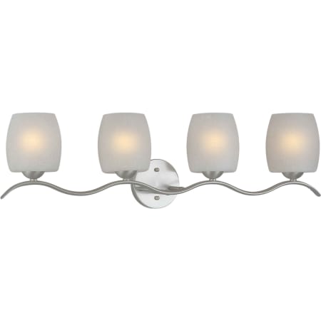 A large image of the Forte Lighting 5251-04 Brushed Nickel