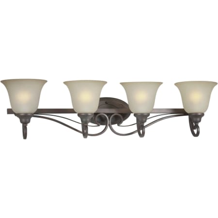 A large image of the Forte Lighting 5346-04 Antique Bronze