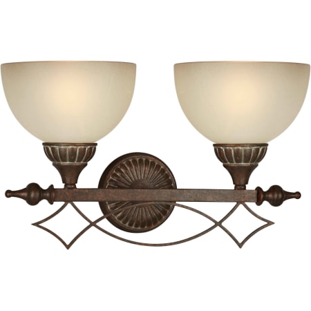 A large image of the Forte Lighting 5496-02 Black Cherry