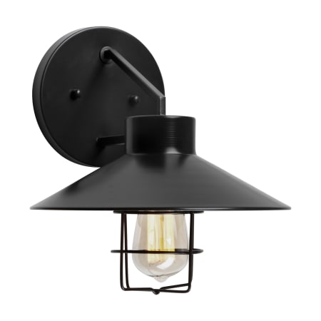 A large image of the Forte Lighting 1808-01 Black