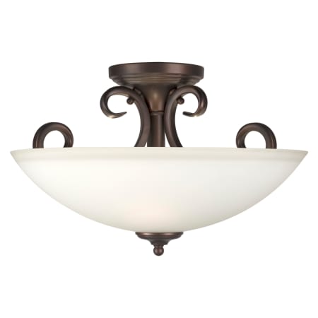 A large image of the Forte Lighting 2350-03 Antique Bronze
