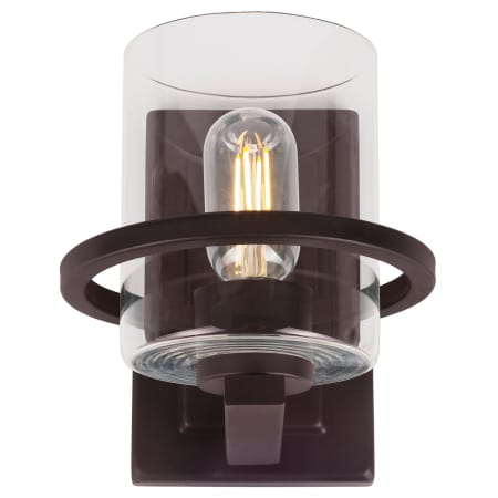 A large image of the Forte Lighting 2404-01 Black