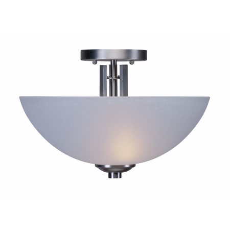 A large image of the Forte Lighting 2404-02 Brushed Nickel
