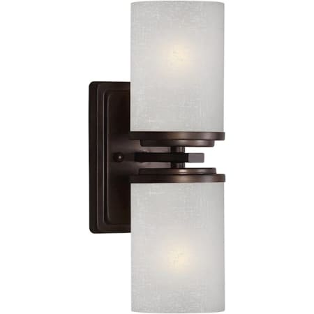 A large image of the Forte Lighting 2424-02 Antique Bronze