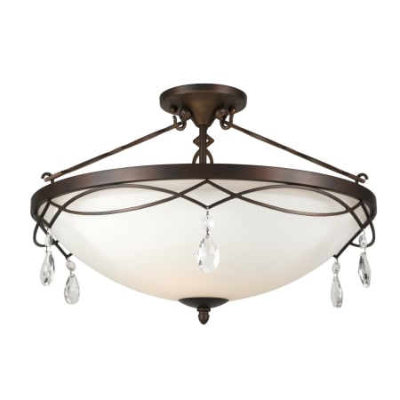 A large image of the Forte Lighting 2498-04 Forte Lighting-2498-04-Side View