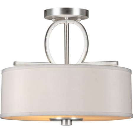 A large image of the Forte Lighting 2562-03 Brushed Nickel