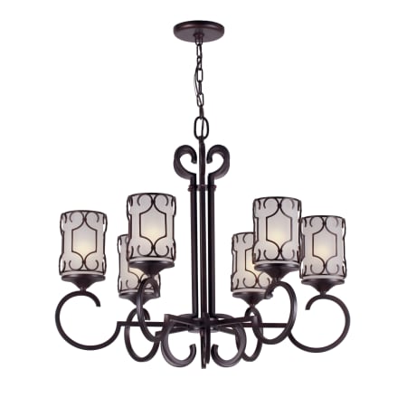 A large image of the Forte Lighting 2584-01 Forte Lighting 2584-01