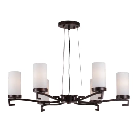 A large image of the Forte Lighting 2592-06 Forte Lighting 2592-06