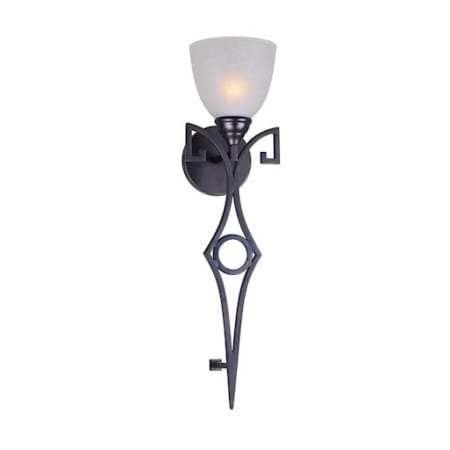 A large image of the Forte Lighting 2610-01 Antique Bronze