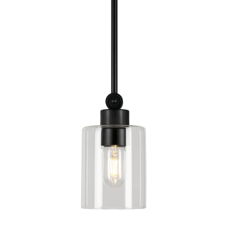 A large image of the Forte Lighting 2614-01 Black Alternate View 1
