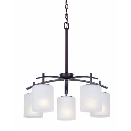 A large image of the Forte Lighting 2635-05 Forte Lighting 2635-05