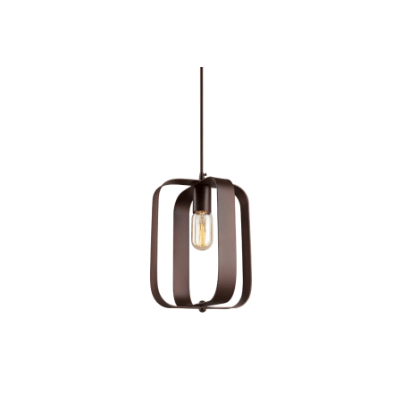 A large image of the Forte Lighting 2640-01 Antique Bronze