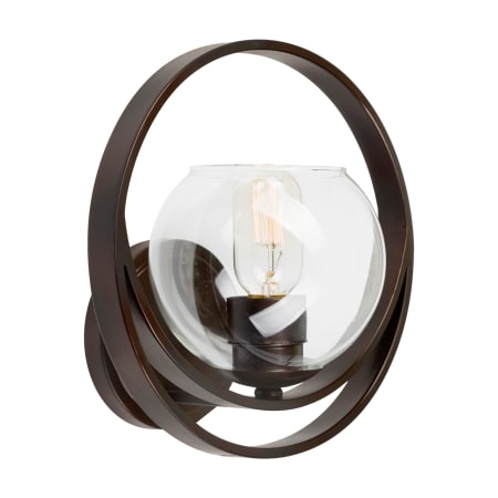 A large image of the Forte Lighting 2649-01 Antique Bronze