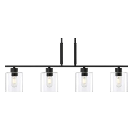 A large image of the Forte Lighting 2664-04 Black