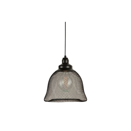 A large image of the Forte Lighting 2685-01 Black