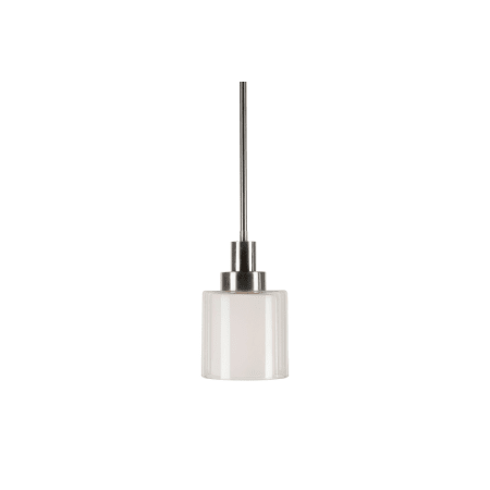 A large image of the Forte Lighting 2691-01 Brushed Nickel