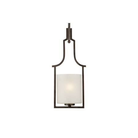 A large image of the Forte Lighting 2701-01 Antique Bronze