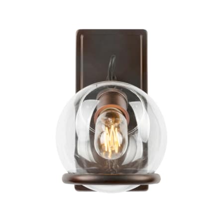 A large image of the Forte Lighting 2706-01 Forte Lighting-2706-01-Side View