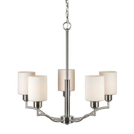 A large image of the Forte Lighting 2714-05 Forte Lighting-2714-05-Side View