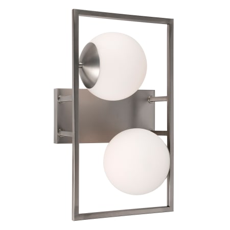 A large image of the Forte Lighting 2727-02 Brushed Nickel
