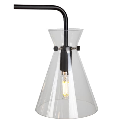 A large image of the Forte Lighting 2733-05 Black Alternate View 1
