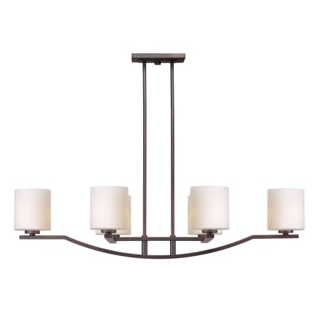 A large image of the Forte Lighting 2739-06 Antique Bronze