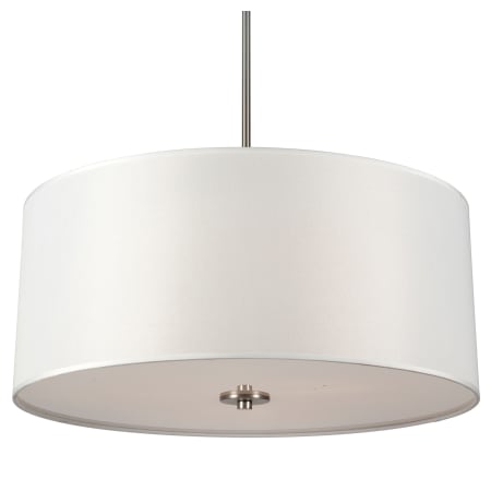 A large image of the Forte Lighting 2742-03 Brushed Nickel