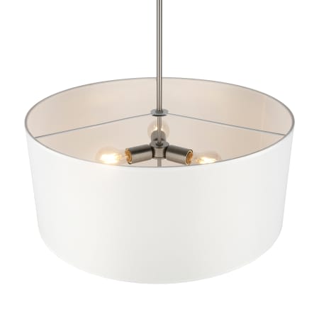 A large image of the Forte Lighting 2742-03 Brushed Nickel Alternate View 2