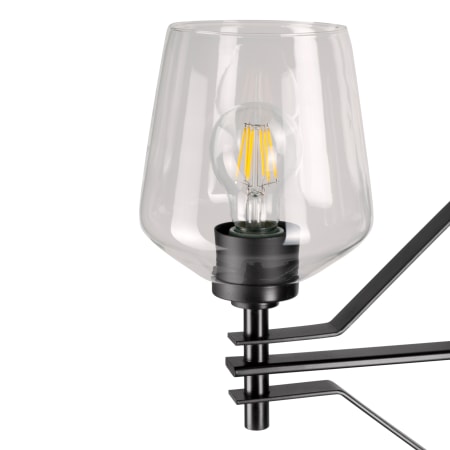 A large image of the Forte Lighting 2743-03 Black Alternate View 1