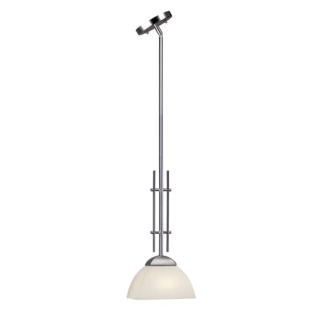 A large image of the Forte Lighting 2744-01 Brushed Nickel Alternate View 1