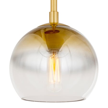 A large image of the Forte Lighting 2751-01 Soft Gold