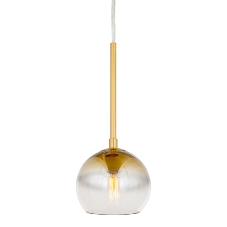 A large image of the Forte Lighting 2751-01 Soft Gold Alternate View 1